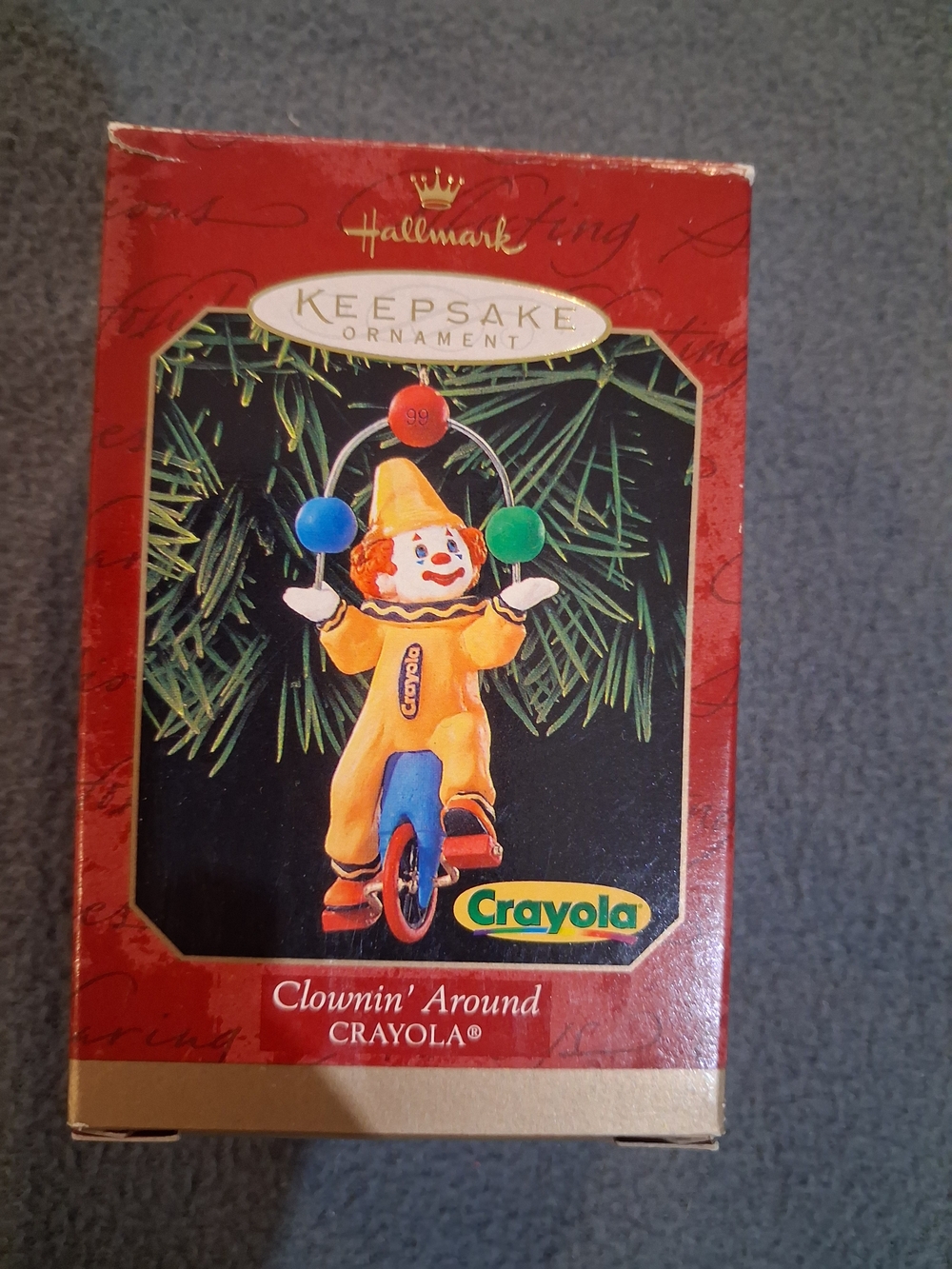 Hallmark Keepsake 'Clownin' Around' Crayola Ornament